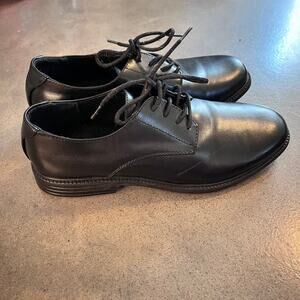 Hunters Bay black oxford formal dress shoes youth big boys 6.5 NEW dance event